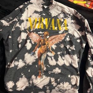 Nirvana Oversized Crewneck